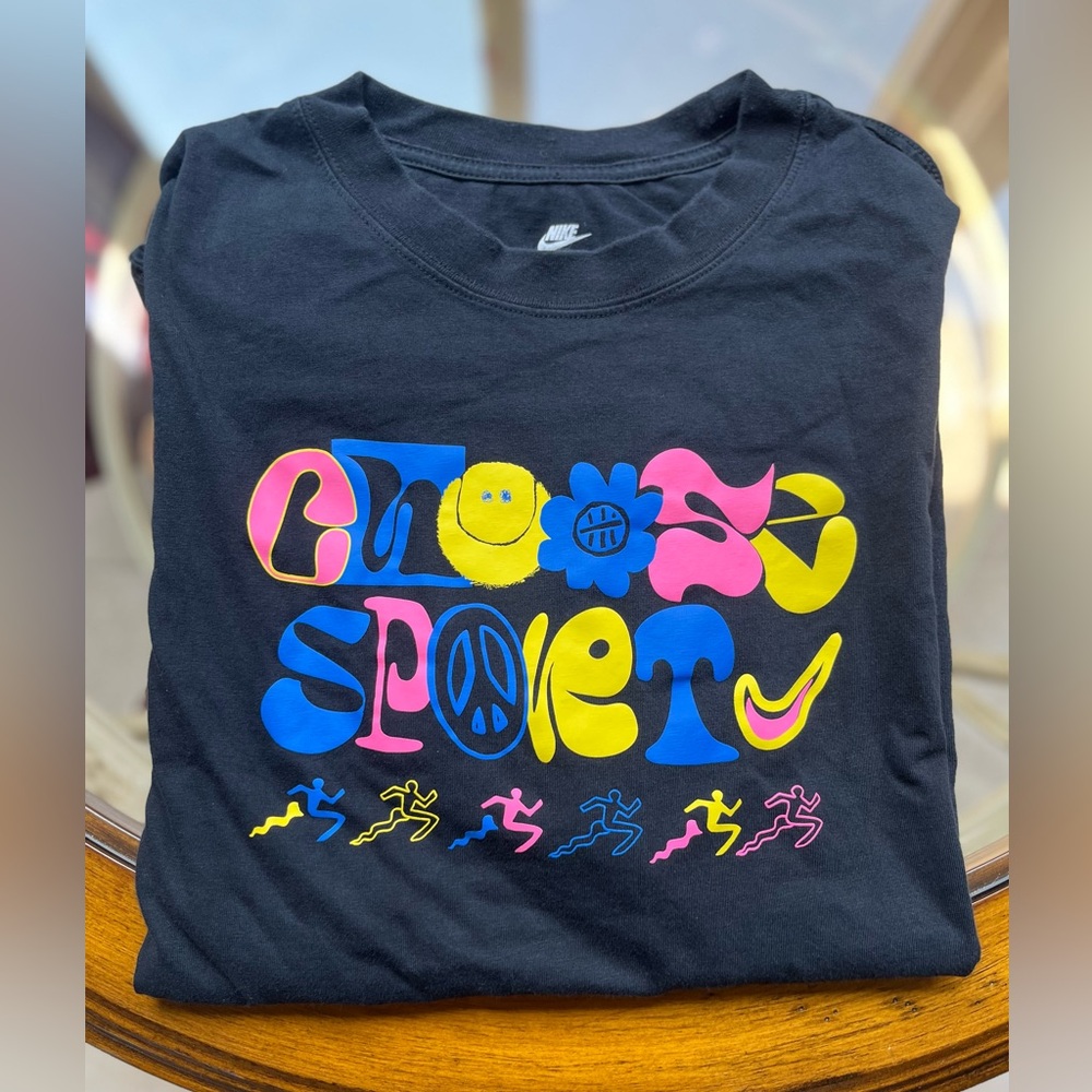 🎨NIKE🎨- Choose Sport Colorful T-Shirt- Size XL